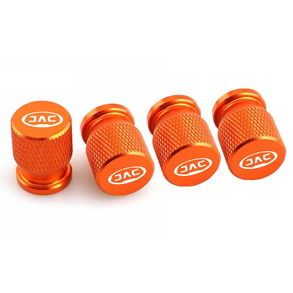 4pcs Car Tire Valve Bolt-in Wheel Accessories Valve Stem Dust Cap Cover for JAC JS4 S1 S2 S3 S4 S5 T6 T8 T40 V7 J7 iEV7S iEVA50