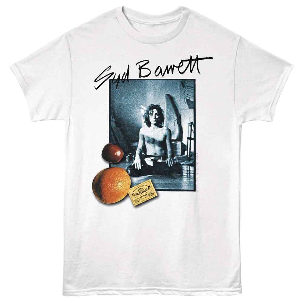 Syd Barrett - Oranges - American Classics - White Adult Short Sleeve T-Shirt Unisex T-Shirt L