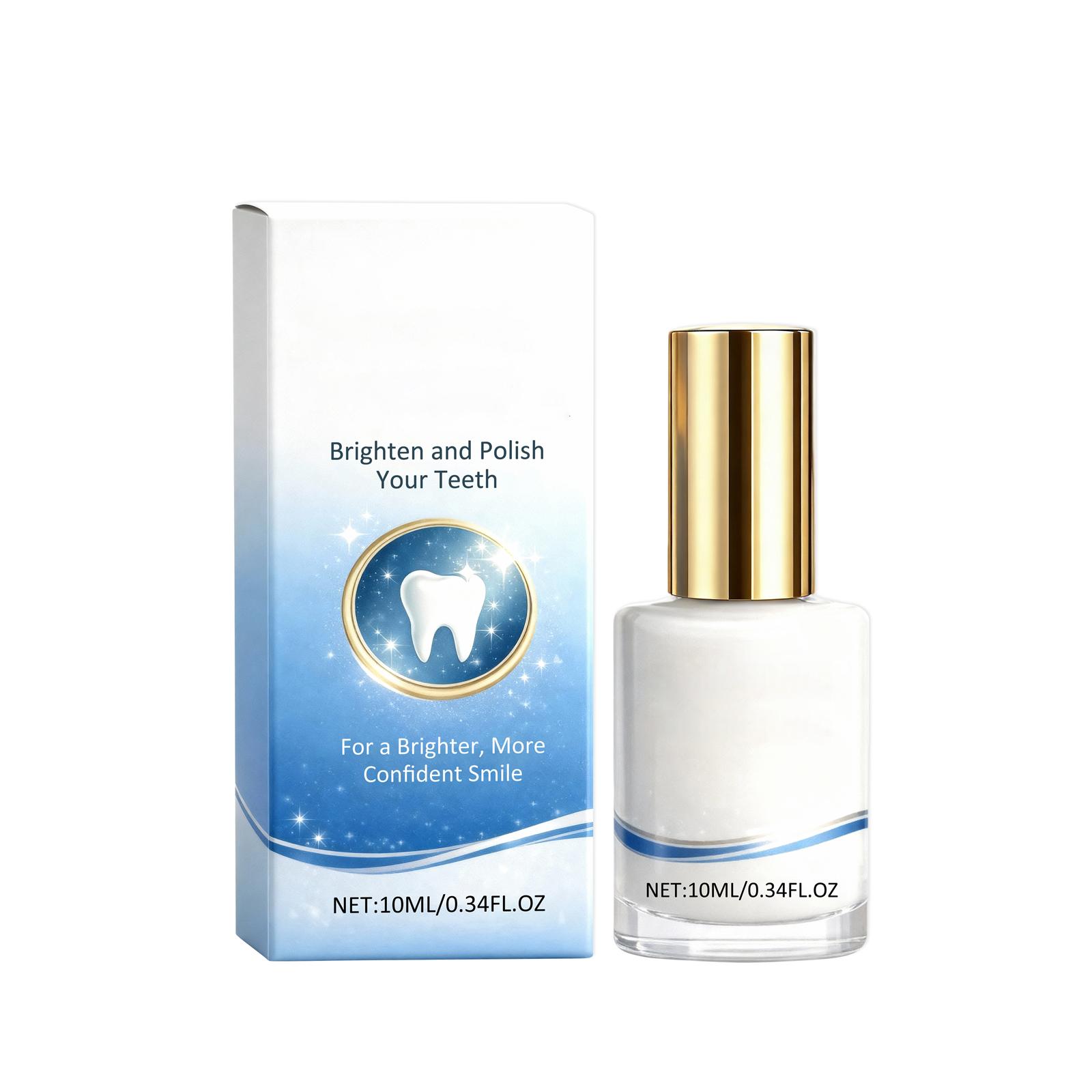 Instant Teeth Whitening Paint Teeth Paint For Teeth Whitening Fot Getting A Brighter And More Confident Smile 10ml One Size белый