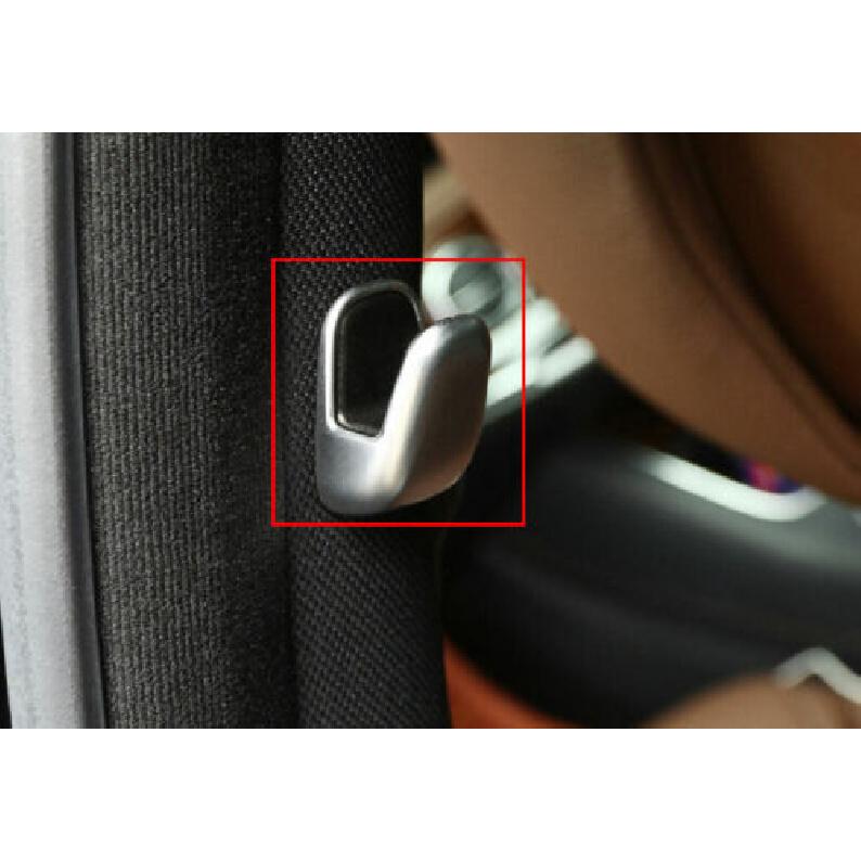 ABS Silver Fit For Benz E-Class W212 2013-2015 Cover Trim Internal B-pillar Hook