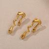 LNCHRAN 304 Stainless Steel Water Drop Dangle Earrings for Women