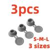 3pcs Inverted leak proof bottle cap, bathroom shower gel, shampoo leak proof sealed bottle cap