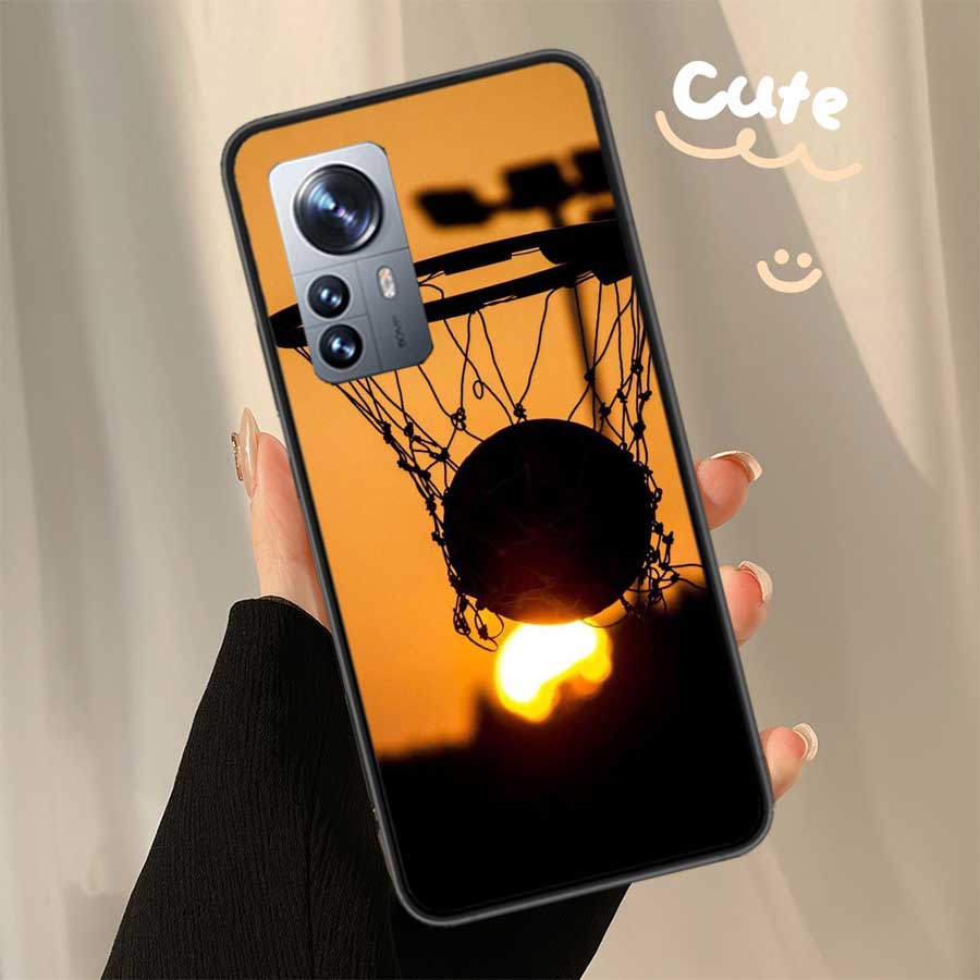 Basketball Phone Case For Xiaomi Poco X7 X6 X5 X4 X3 GT NFC M4 M5 Pro 5G M3 Mi F6 F5 F4 F3 F2 F1 Capa Coque TPU Cover Clear Fund