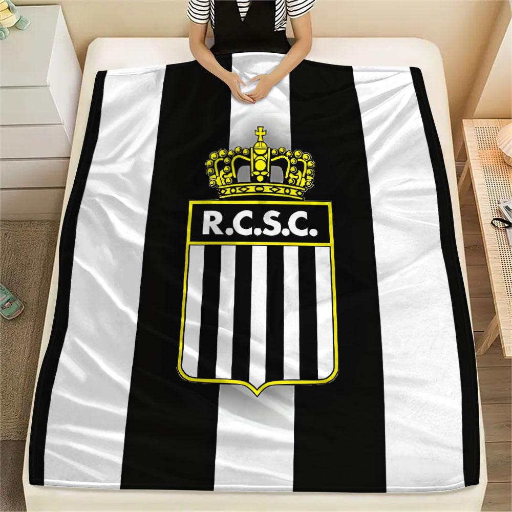 1PC R. Charleroi S.C Patterned Flannel Blanket Suitable For All Seasons for Home Decor Warmth and Comfort Gifts Holiday Present