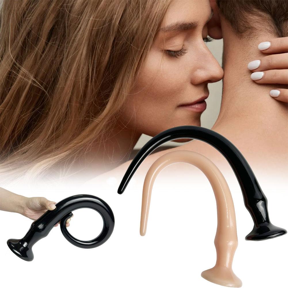 50cm Long Vagina Dildo With Suction Cup Anal Plug Prostate Massage Anus Dilator Stimulate Sex Toys For Adults Masturbation Tool