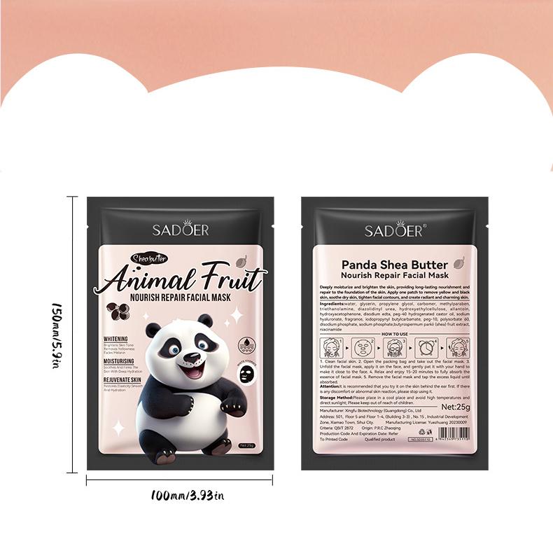Sadoer Panda Shea Nourishing Repair Mask Hydrating Mask