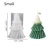 Origami Rotating Christmas Tree Scented Candle Mold - Home Decor Plaster Silicone Mold