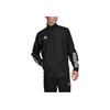 adidas Condivo 20 Series Comfortable Sports Training Stand Collar Jacket Unisex Jacket Black White ED9253
