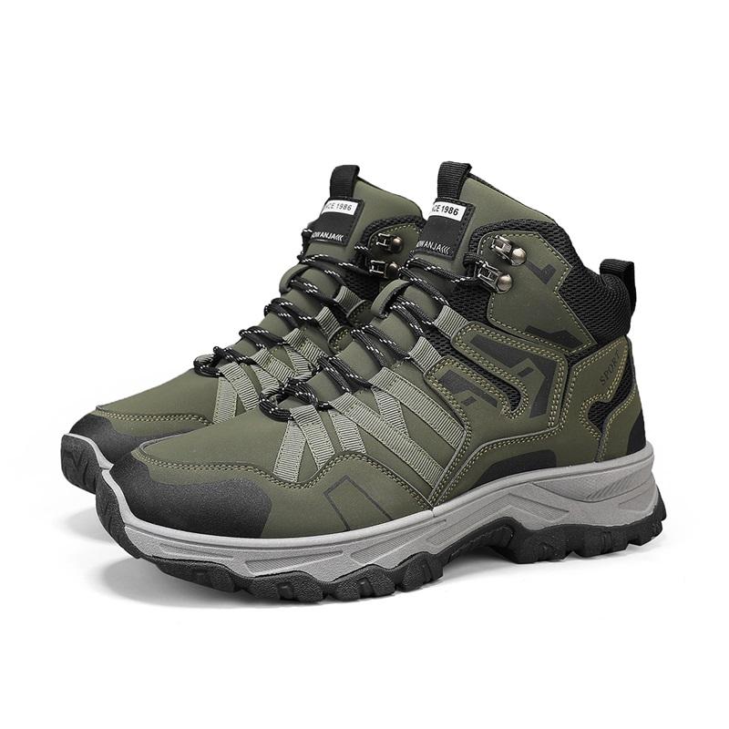 Men Hiking Shoes Outdoor Trekking Sports Climbing Camping Boots Non-Slip Waterproof Walking Jogging Trainers Sneakers Work Shoes