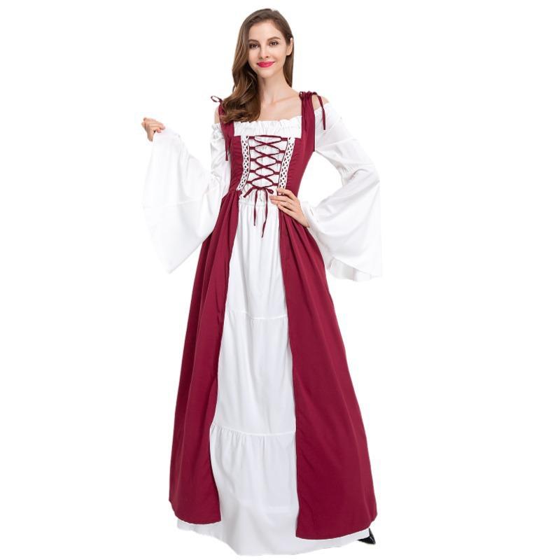 Cosplay Halloween court medieval European retro Victorian period, drama maid cosplay costume
