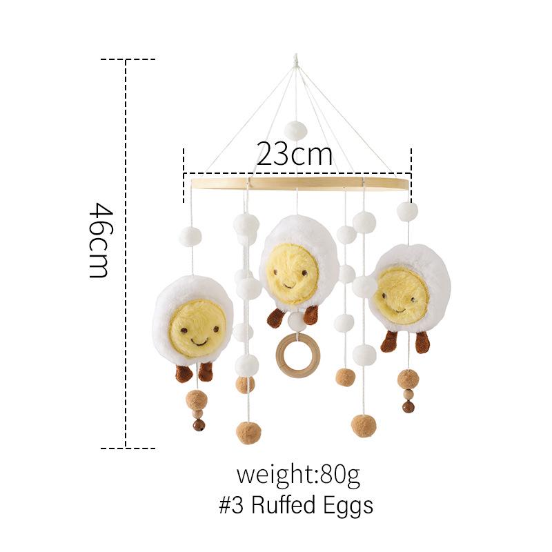 Rotating Crib Mobile: Newborn Baby Sleep Aid & Educational Rattle Toy