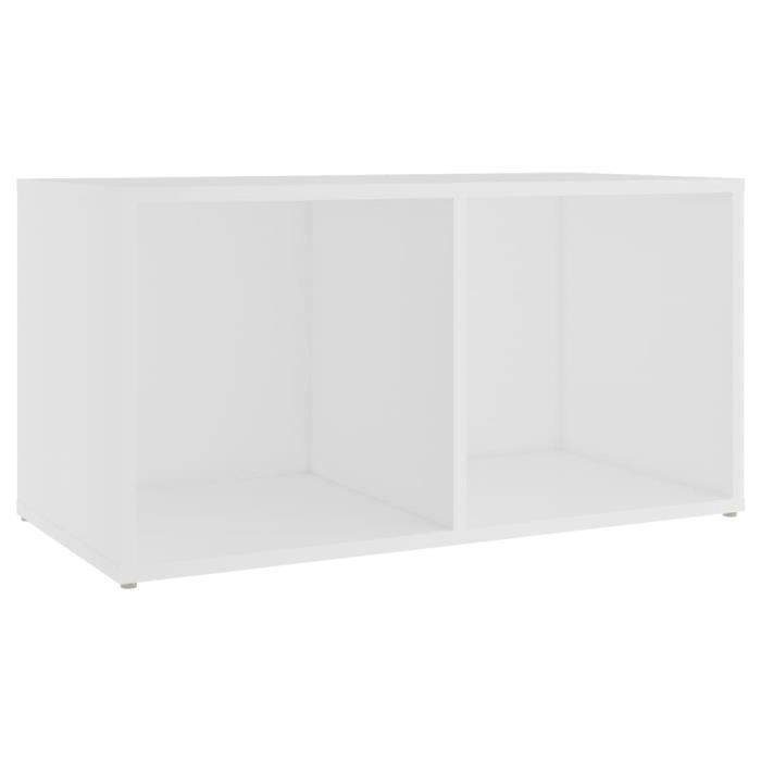 VidaXL TV Stand White 72x35x36.5 Cm Chipboard