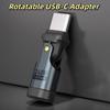 180 Degree USBC Charging Converter Fast Data Transfer USB-A Female Adapter  Mobile Phone