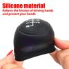 Universal Silicone Gear Shift Cover Anti-Slip Manual Transmission Knob Protector Covers for Cars Gear Shift Collars