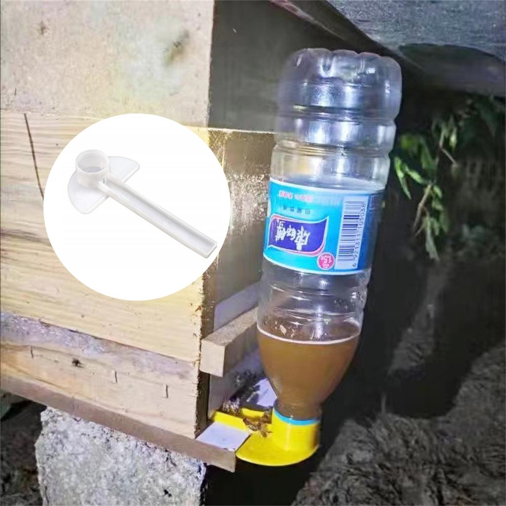 5Pcs Multifunctional Bee Automatic Drinker Kit 27mm 30mm Interface Transparent Duckbill Type Beehive Nest Door Bee Water Feeder
