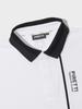 PIRETTI Savona Textured Blouson Polo Shirt M_White