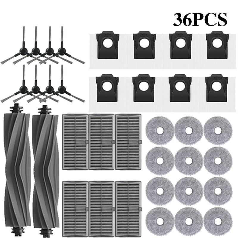 Dreame L10s Ultra Gen2 / L10s Pro Ultra Heat Vacuum Cleaner Replacement Accessories Main Side Brush HEPA Filter Mop Dust Bag