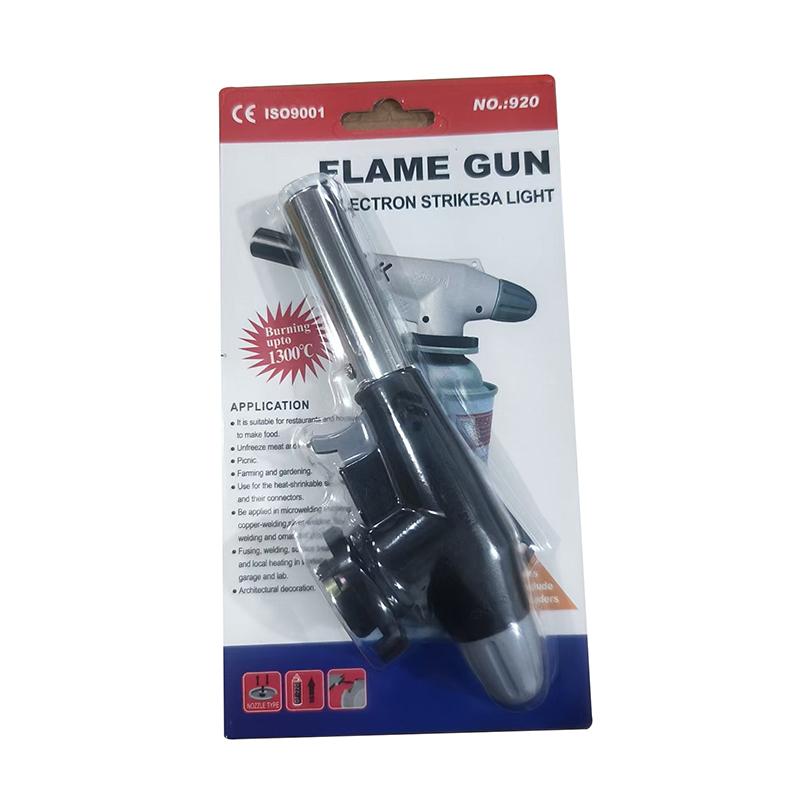 

Adjustable Flame Autoiginiton Butane Gas Welding Torch Portable Tool For Bbq Cooking Soldering Camping Heating Crafts Diy Chefs A3