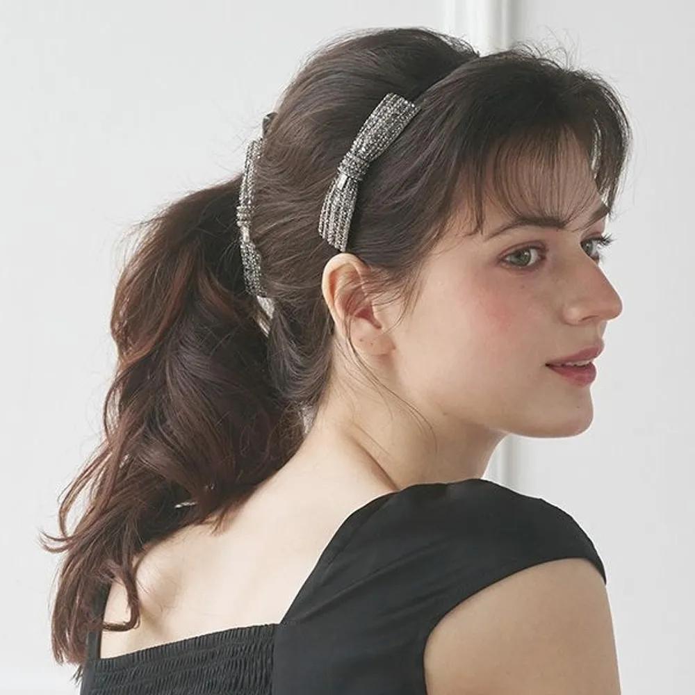 Tiffany Crystal Hairband JC074HB hematite