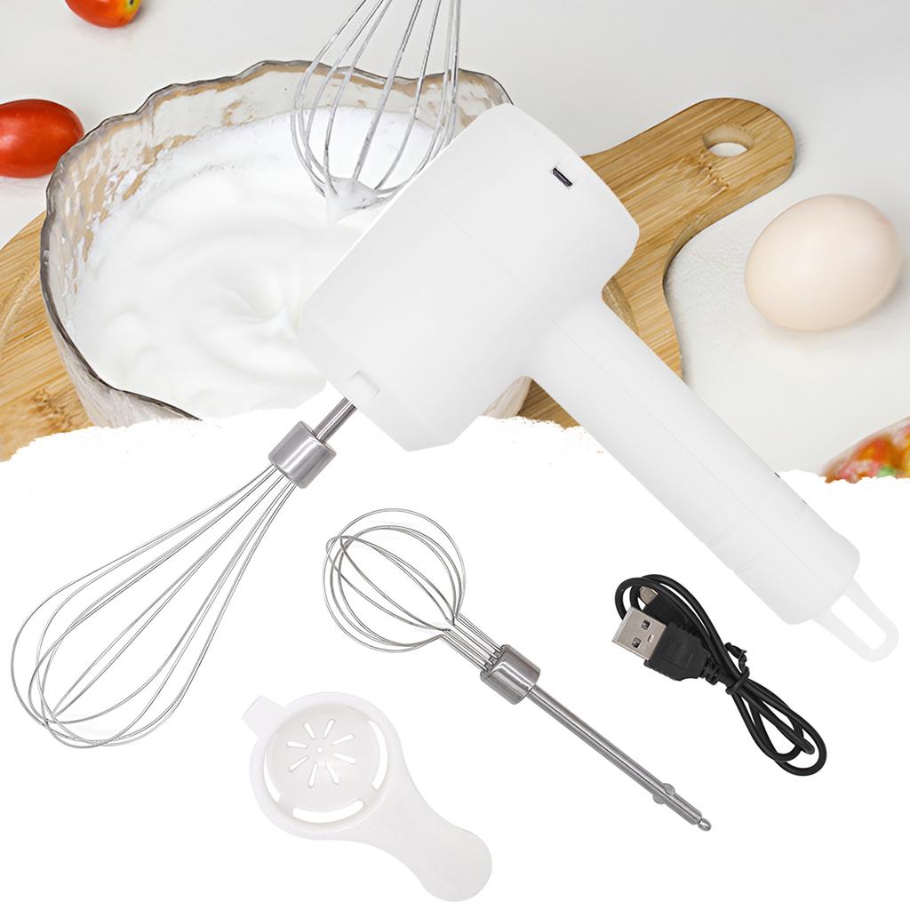 Tragbarer Mixer Küchenwerkzeuge Handmixer Elektrischer Lebensmittelprozessor Set Milchaufschäumer Eierschläger Kuchenbacken Knetmaschine