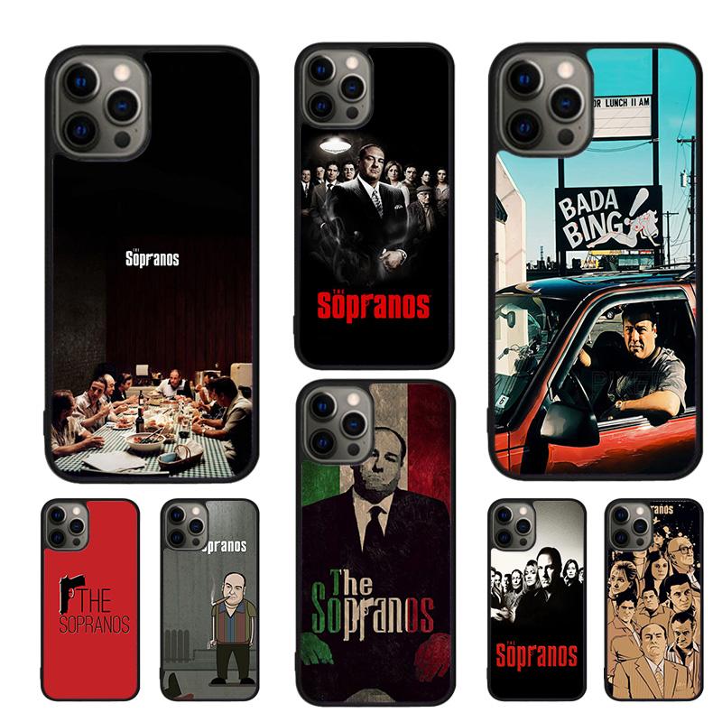 The Sopranos TV Series Mobile Phone Cases Cover For iPhone 17 Air 16 15 14 12 13 11 Pro MAX Apple Plus SE2020 Coque Shell