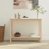 Vidaxl Stolik Konsolowy, 110X40X80 Cm, Lite Drewno Sosnowe
