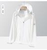 Summer new cool breathable sunscreen clothing women's UV protection outdoor hooded sunscreen clothing men's skin clothing jacket