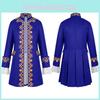 Ages Print Middle Prince Cosplay Costume Coat Halloween Party Performance Stage