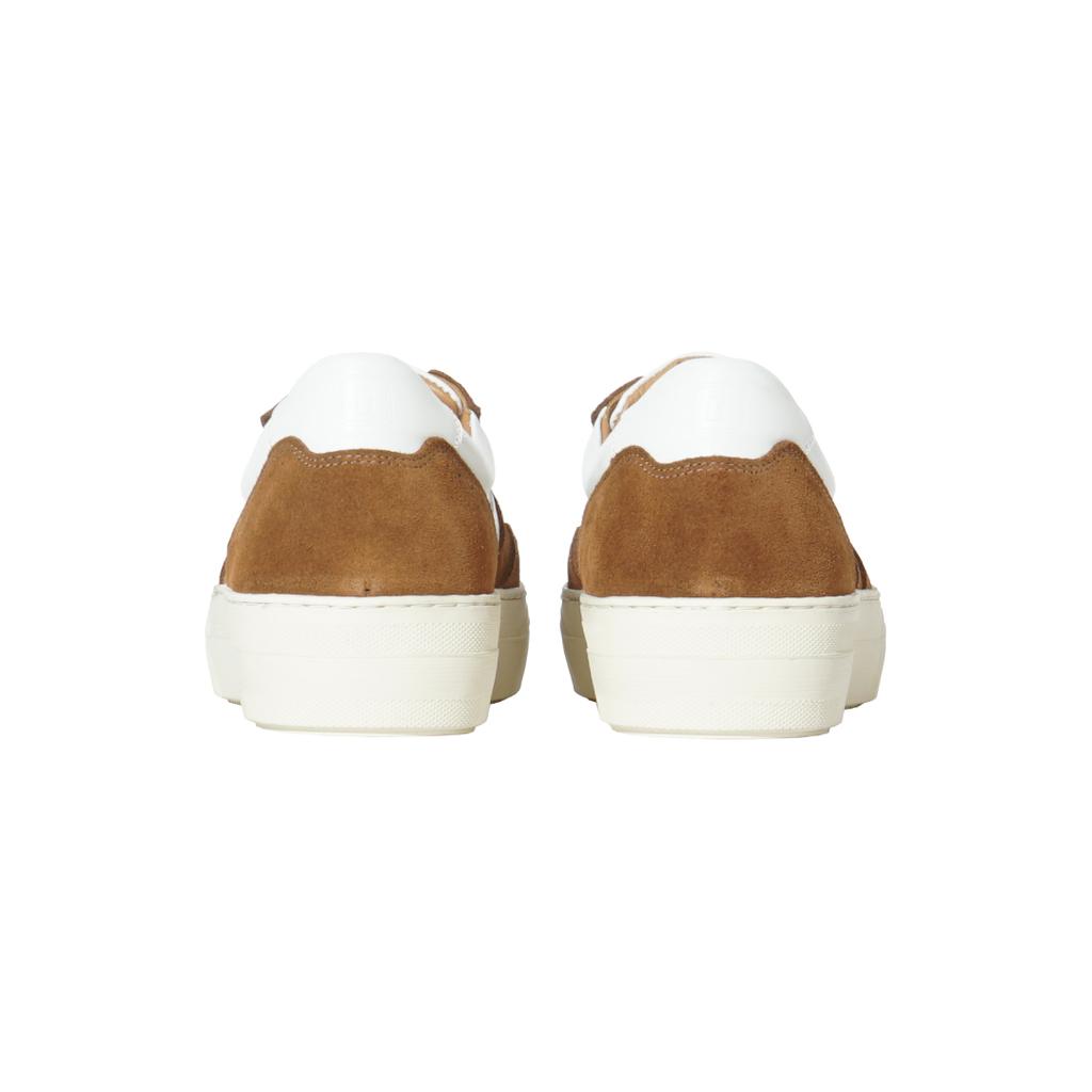 Guilf Chester Retro Sneakers In Calfsuede Medium Curry