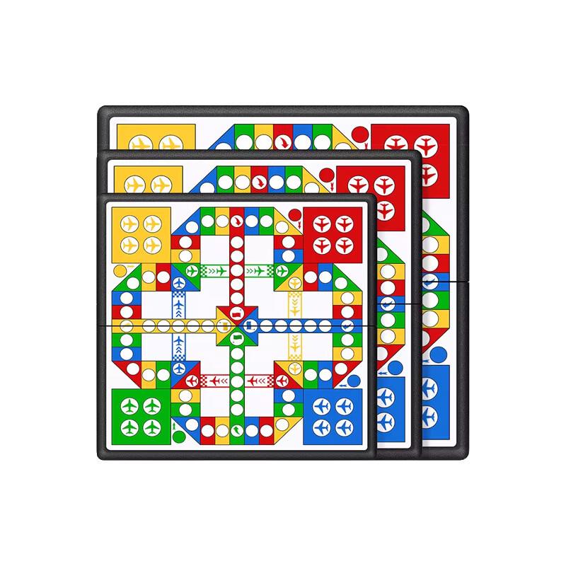 Portable Magnetic Ludo Chessboard Game Set