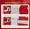 Double Happiness Wedding Room Decoration Set with Door Stickers