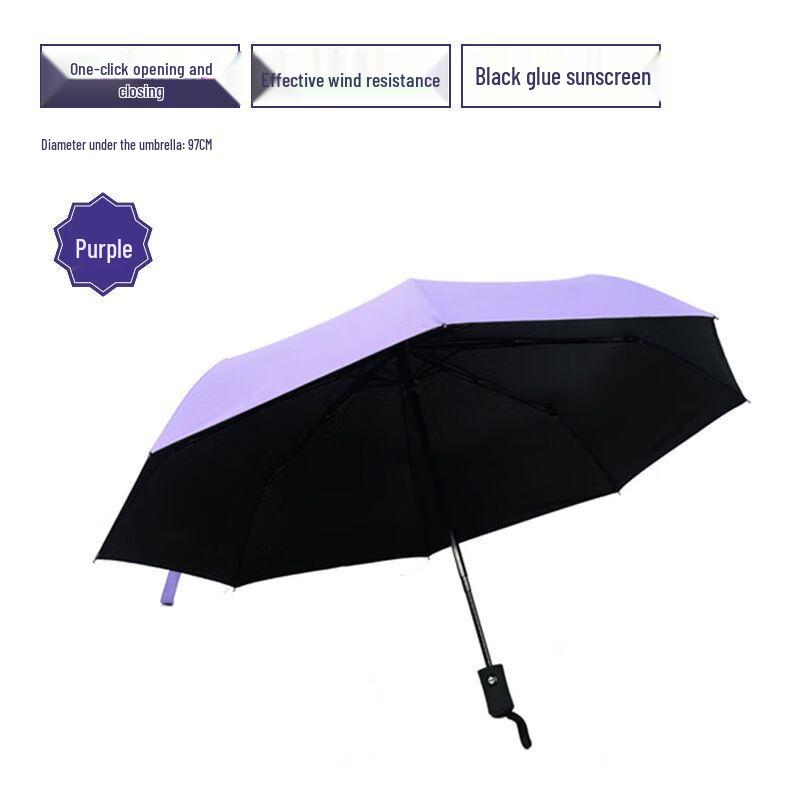 Fully Automatic 10-Rib UV Protection Umbrella