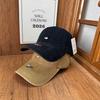 Slack Retro Baseball Cap Embroidered Letters Daily Commuting Trip Versatile Cap Big Head Shows Small Face