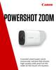 Canon PowerShot ZOOM Compact Digital Camera and PSZOOM Telescope for Taking Photos and Videos