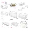 Refrigerator Organizer Drawer Box With Dividers Eggs Vegetables Fruits Kitchen Storage Plastic Food Container