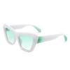 MAXJULI Women Cat Eye Sunglasses Vintage UV400 Protection Female Shades W8249 Fashion Sun Glasses