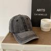 Baseballkappen mit breiter Krempe für Damen Herren Gewaschener Batik-Sonnenhut Koreanische Mode Vintage Schirme Outdoor Verstellbare Hip Hop Freizeitkappe