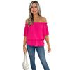 AX Paris Womens/Ladies Ruffle Hem Bardot Top