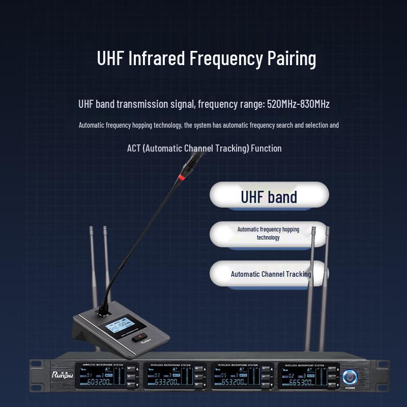 Runpu Professional Wireless Conference Microphone System (CN version)