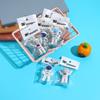3Pcs/Lot Creative 3D Astronaut Eraser Cute Cartoon Spacemen Rubber Pencil Eraser for Kids School Stationery Student Award Gifts