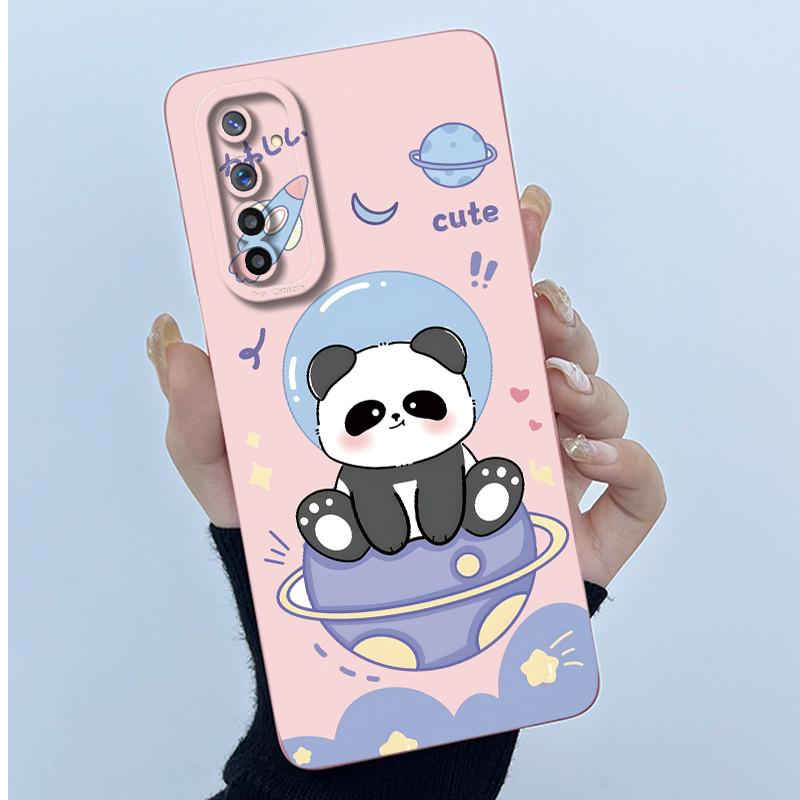 For Realme 6 Phone Case Realme 6s Cover Fashion Simplicity Oil Painting Flower Soft Liquid Silicone Shell For Realme 6 Pro Funda