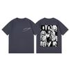 High Quality Cotton Oversized T-shirt Singer Shakira World Tour 2026 Graphic T Shirts Unisex Women Fashion Trend Vintage T-shirts