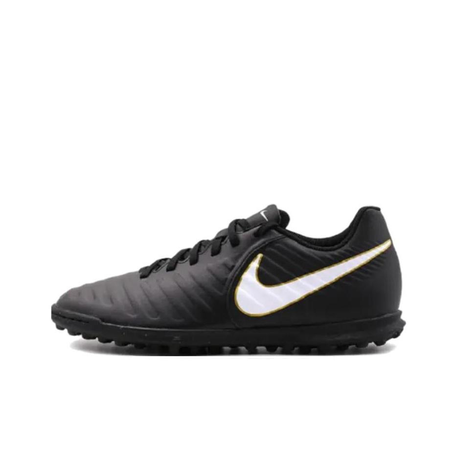 Nike TiempoX Rio 4 Comfortable Versatile Soccer Shoes Men sneaker Black 897770-002