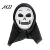 Maschera Fantasma Divertente per Scherzi di Halloween, Maschera Urlante Horror con Cappuccio Accessorio per Costume Casa Infestata, Spaventosa per Feste Cosplay,