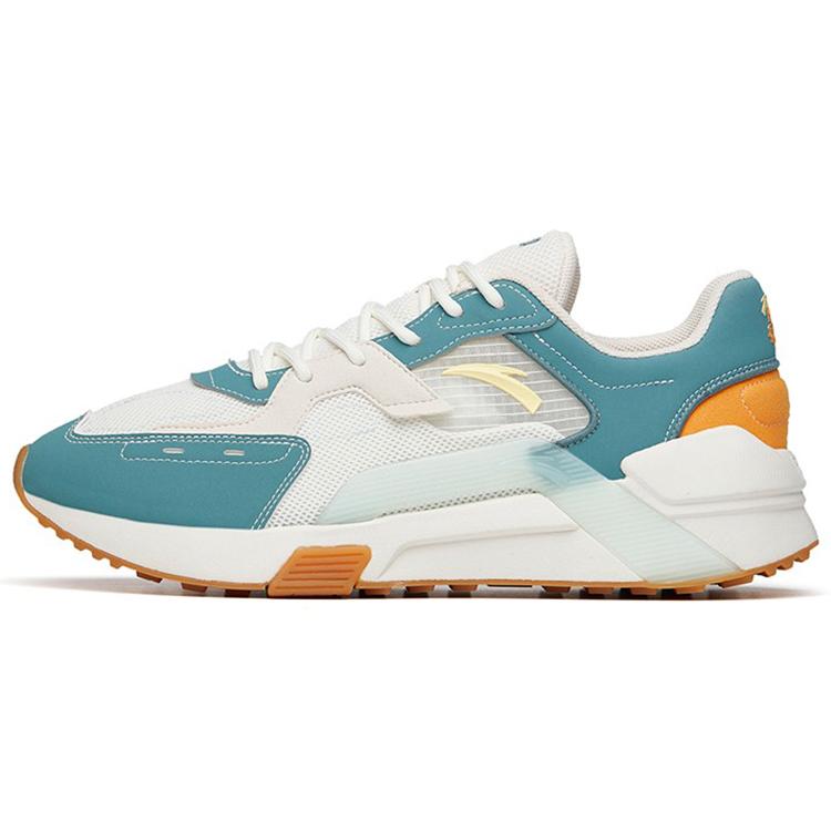 

New Anta Life Collection Low Top Casual Shoes Men s White Gray 112228871-3 45