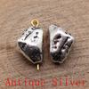 Charms Piatto Torsione Foro Grande Perline Sfuse Per Braccialetto Collana Gioielli Fabbricazione Componenti