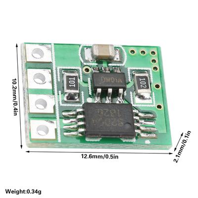 Over Dis    Board for Lithium Ion Battery  R Over Current 3.7V 4.2V 3A Short Circuit