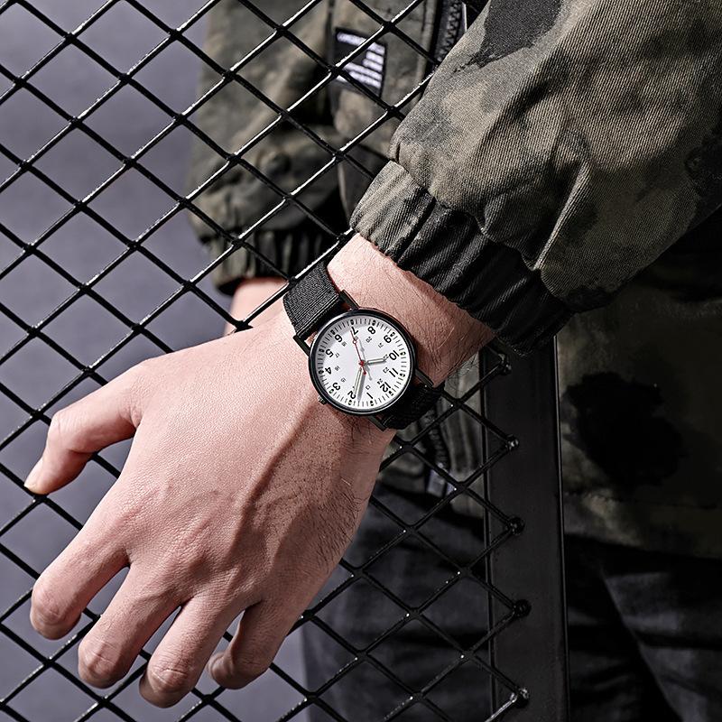 Men's Waterproof Luminous Running Alarm Clock Watch