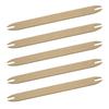 5Pieces Weaving Shuttle Natural Wood Weaving Sticks For Knitting Sweaters Scarf Rugs Wall Hanging Tapestry Crafting