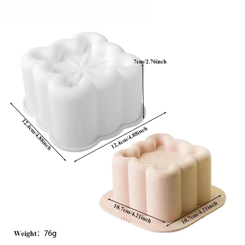 Professional Square Silicone Cake Mold Set - Non-Stick Reusable Baking Tray for Foam Cakes, Brownies & Cheesecake | DIY Dessert